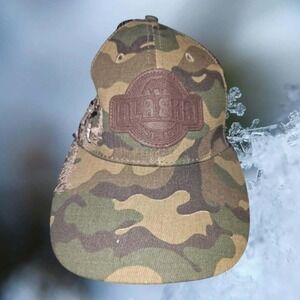 Alaska Trucker Adjustable Hat Camo‎ "The Great Land" (2935)